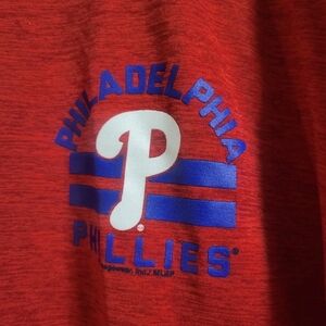 Genuine Merchandise-Philadelphia Phillies Red T-Shirt- Size 2XL - Unisex
